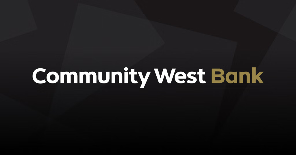 Community West Bank logo